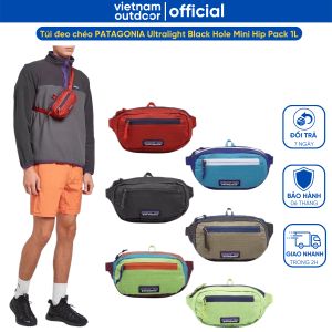 Túi Đeo Chéo Bao Tử PATAGONIA ULTRALIGHT BLACK HOLE® MININ HIP PACK 1L Túi Đeo Hông Cao Cấp Kháng Nước Nhỏ Gọn Túi Đeo Chéo Cho Hoạt Động Ngoài Trời Túi Đeo Chéo Có Thể Điều Chỉnh Phù Hợp - Lazada