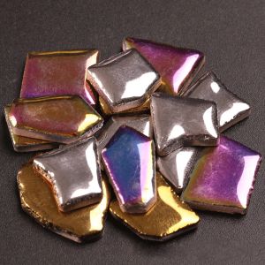 100g Gạch Mosaic Sứ Nguyên Liệu Làm Gạch Mosaic Thủ Công Tự Làm Dùng Cho Các Món Đồ Thủ Công Bán Sỉ