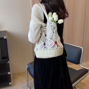 กระเป๋าสาน Holly (A473) กระเป๋าสะพายข้างสำหรับผู้หญิง