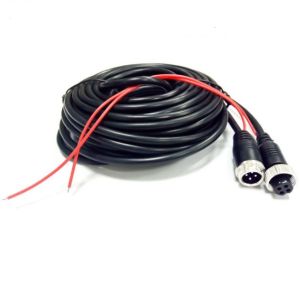 Dây Camera Lùi Xe Tải Jack GX12 4 Chân Có Dây Kích Màn Hình