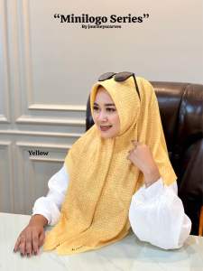 HIJAB JOURNEY MINILOGO YELLOW