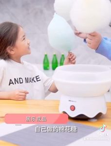 MÁY LÀM KẸO BÔNG GÒN MINI TẠI NHÀ COTTON CANDY MAKET THIẾT KẾ NHỎ GỌN NHIỀU MÀU SẮC CHO BÉ GÁI VÀ BÉ TRAI