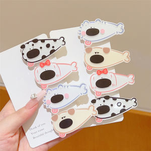 🔥Big Nosed Dog Hair Clip Cute Sweet Headdress Girl Heart Puppy Bangs Clip Cartoon Female LovelylifeFu👍