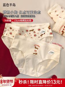 Red Pure Cotton Triangle Underwear for Women Snake Year Zodiac Cute Antibacterial Crotch Youth Cotton Shorts Home Comfortable