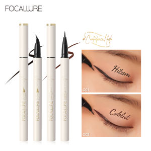 FOCALLURE #ConfidenceHalo อายไลเนอร์ชนิดน้ำ กันน้ำ ติดทนนาน - น้ำเปล็นชั่วคราว