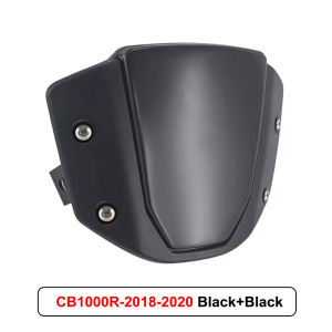 Motorcycle Visor Windscreen With Bracket ABS Wind Deflector For Honda CB1000R 2018-2023 CB650R 2019-2023 Front Sport Windshield