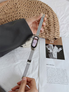 Dây Đeo Tay Xiaomi 8/9 Bằng Thép Không Gỉ 3NFC Dành Cho Nam Và Nữ Phụ Kiện Thể Thao Thông Minh Có Khóa Cài Từ Tính