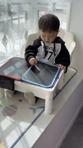 【ซื้อ 1 แถม 1】กระดานวาดภาพกราฟฟิตี เด็กๆ กมาย เขียน กระดานไวท์บอร์ด ระบายสี ภาพวาดสองด้าน กระดานดำขนาดเล็ก ลบได้ สี แบบพกพา สมุดวาดภาพระบายสีลบได้ สมุดวาดภาพกระดานดำลบได้ แถม12 สี มันมีหน้า 14 / 16