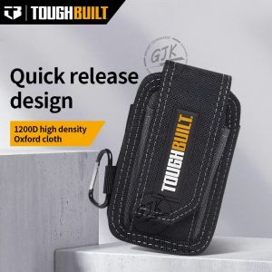 TOUGHBUILT TB-33C SMARTPHONE POUCH Thickened Abrasion Resistant 1200D High-density Wear-resistant Oxford Cloth Organizer Bag