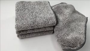 10/20Pcs Kitchen Dishwashing Clothes Bamboo Charcoal Fiber Washing Towel Household Cleaning Towel Non-stick Oil Wipes Cloth Scouring Pad Super Absorbent Cloth Towel Kitchen Thickened Cleaning Pad