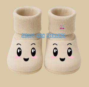 Sepatu Kaos Kaki Bayi Terbaru Motip Mata Luci Dan Imut Untuk Anak Usia 0 12 Bulan