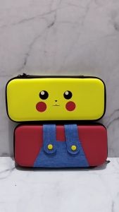 Tas Nintendo Switch OLED Pokemon: Tempat Game Nitendo Airfoam Bag Travel Pouch Hard Case Air Foam