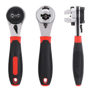 Adjustable Ratchet Wrench Universal Spanner 6-22mm Multitool Mechanical Workshop Hand Repair Tools Car Bicycle Ratcheting Wrench