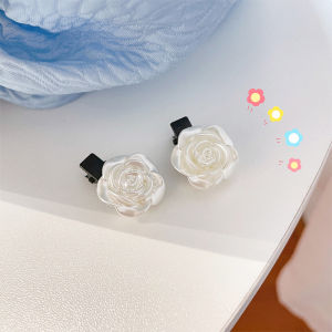 【Yadea hongkong】 1 cái kẹp tóc hoa hồng kẹp tóc ngắn Kẹp Tóc kẹp bên hoa trà kẹp hình hoa nhỏ mũ