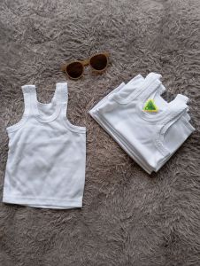 [6 PCS] Singlet/kaos dalam bayi&anak. ukuran S/M/L/XL