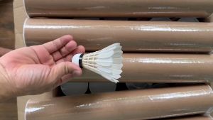 ลูกแบดมินตัน Speed 75 สำหรับการเล่นตามคอร์ดแบด ออกก๊วน ความคงทนสูง บรรจุ 12 ลูก