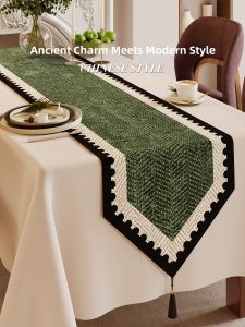 ZISHI | Waterproof Oil-Repellent Chinese Zen Style Table Runner