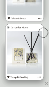 Aroma Matters Premium Lavender Moon Scented Reed Diffuser - Tranquil Home Fragrance Made in Korea 120ml/250ml