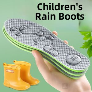 LINGMIAO | Childrens Waterproof Rain Boots Anti-Odor Sweat-Absorbing