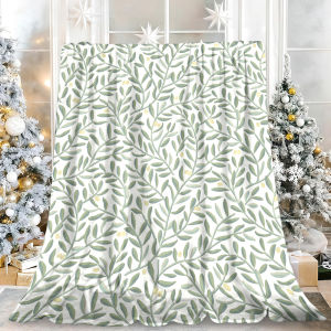 Beast Kingdom | William Morris Strawberry Thief Floral Flannel Blanket Soft Fuzzy Plush Cozy Warm Throw for Sofa Bed Couch Home Decor