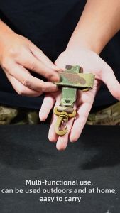 TOPTACPRO Tactical Multi-function Glove Hooks Buckle UTX Buckle with Hook & Loop Bandage Straps 500D Cordura Nylon Adjustable 8902