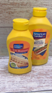 CHAI LỚN 397g - MÙ TẠT VÀNG / MỸ / AMERICAN GARDEN Yellow Mustard (HALAL)