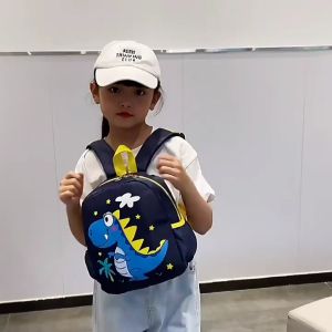 ผ้ายนตราดิจิตยูระหว่างนักเรียน และเด็ก กระเป๋าสีเทา น้ำหนัก การ์ตูน มากมาย สำหรับเด็กอนุบาลอายุ 2-5 ปี