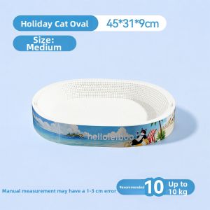 HELLOLEIBOO | Durable Scratching Resistant Cat House Scratcher Large