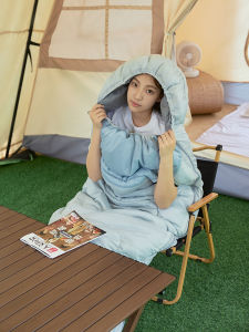 Sleeping Bag Adult Outdoor Camping Adult Thickened Heattech Hotel Dirt-Proof Travel Office Lunch Break Indoor Patchwork Double