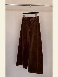 กางเกงยีนส์ทรงหลวมเอวสูงทรงหลวมสไตล์ย้อนยุคสำหรับผู้หญิงในฤดูใบไม้ร่วง/ฤดูหนาว กางเกงขายาวทรงหลวมสบายๆ สไตล์ลำลอง