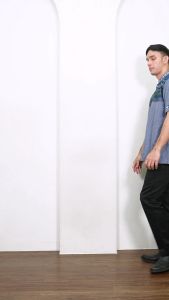 Baju Koko Pria Dewasa Terbaru / Kemko Muslim Songket Lengan Pendek (BONUS DUS) MOERBA 19D243528