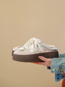 Agsdon | Thick-soled Covered-toe Slippers Sandals