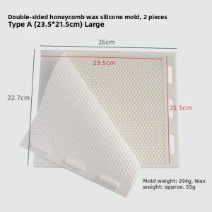 Original Honeycomb Wax Slice DIY Team Building Hand Roll Silicone Material Kit Home Decor Aromatherapy Candle Making Supplies