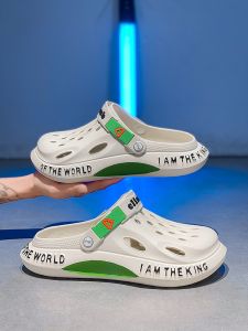 NB CROSS | NB Cross Flagship Store Summer Beach Head Cover Sandals Thick Bottom Breathable Mens Slippers Comfortable EVA Material