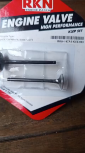 PAYUNG KLEP SUPRA X 125 HELM IN / BLADE 125 FI VALVE SET IN EX ORIGINAL RKN KYZ