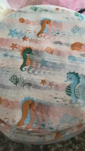 SEA JJTฝักบัวอาบน้ำหมวกคลุมอาบน้ำพลาสติก PE แบบใช้แล้วทิ้งผมย้อมผมหมวกทำอาหารหนากันน้ำน้ำมันบำรุงผมหมวกเช็ดผม