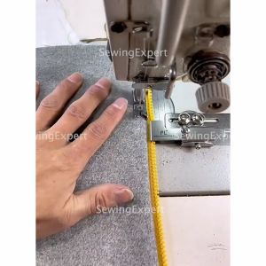 Alat Bantu Jahit Resleting Jaket Mesin High Speed Agar Tangan Tidak Sakit / Alat Jepit Gigi Resleting Jaket Highspeed Industri Jarum 1 Corong