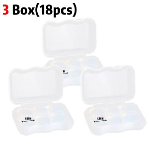 24PCS Silicone Ear Plug Reusable Silicone Wax Earplugs Swimming Moldable Earplugs Noise Reduction Cancelling Sleeping Protection