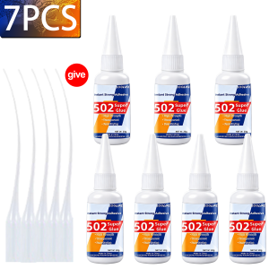 502 Super Glue LOOLIFL Instant Strong Adhesive Fast Drying Curing For Plastic Metal Wood DIY Glass Ceramic Daily Repair Tools