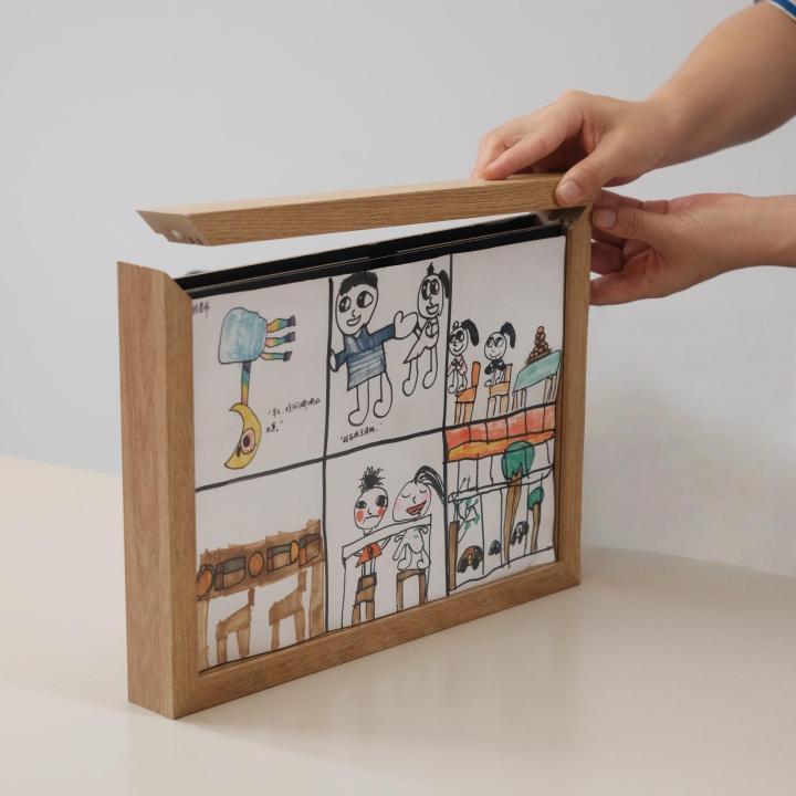 Magnetic Quick-change Activity Frame for Kids' Work Display | Lazada PH