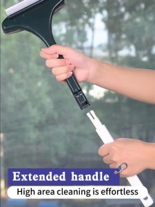 5 In 1 Window Screen Cleaner Brush Multi-Functional Screen Window Dust Remover Double-Sided Cleaning Brush Glass Cleaner Wipper