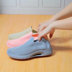 FINDME 36-41 FAYE SEPATU SNEAKERS WANITA ELEGANT BAGUS SPORT BAHAN FLYKNIT IMPORT