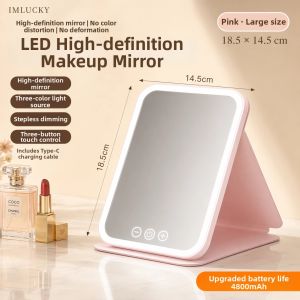 IMLUCKY | Intelligent Portable Makeup Mirror LED Lighting