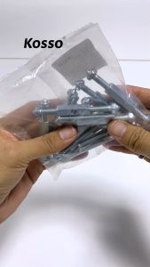 3D KOSSO 10ชิ้น ชุดสวิทซ์ติดผนัง กล่องสวิทช์ซ็อกเก็ตติดผนัง เบ้าเสียบผนังสวิทช์ อุปกรณ์เสริมกล่องสวิทช์ซ็อกเก็ตติดผนัง ชุดเครื่องมือซ่อม A10 FXA