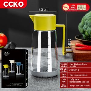 CCKO | Chai Dầu Chống Nhiệt Không Rò Rỉ Mở Tự Động