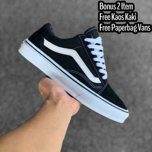 SEPATU VANS OLD SKOOL HITAM PREMIUM PRIA DAN WANITA - SEPATU VANS OLD SKOOL PREMIUM - SEPATU OLD SKOOL PREMIUM - SEPATU CASUAL - SEPATU FORMAL - SEPATU KERJA - SEPATU SEKOLAH