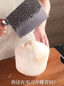 Sedotan Kelapa Muda Coco Thumb Kelapa Ala Thailand Tusuk Pelubang Degan Praktis