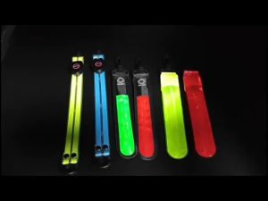Safety Reflective Backpack Tags LED Bicycles Reflective Light Strip Reflector Gear