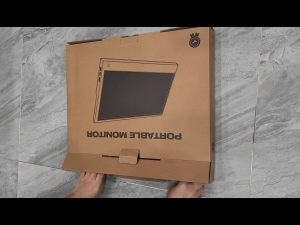 AHXJKA 17.3 Inch Portable Monitor60HZ Gaming MonitorFHD IPS/HDR Computer Screen Extender with Built-in Speakers -Compatible with Laptop PC Phone PS4/PS5 Switch