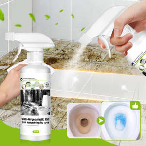 Multi-Purpose Oxalic Acid Stain Removal Cleaning Spray 300ml Oxalic Acid Cleaner Toilet Bathroom Tile Cleaning Agent